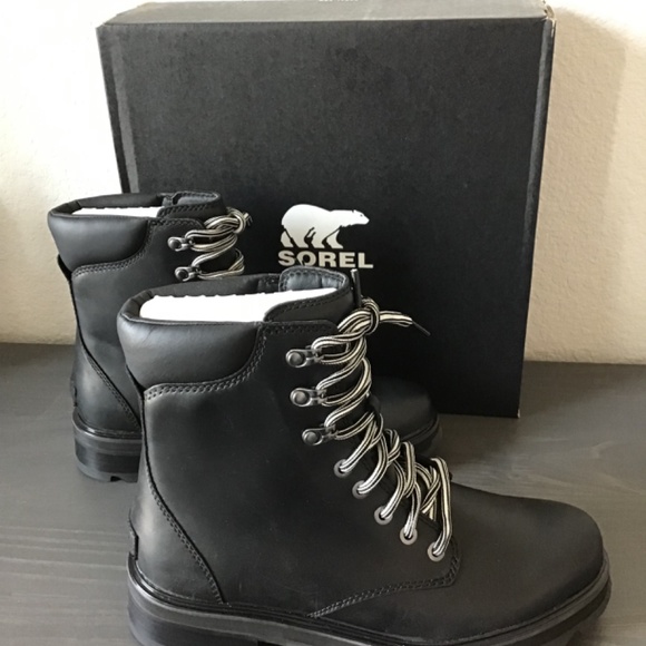 SOREL Lennox Lace-Up Boots, size 9.5 - Picture 7 of 13